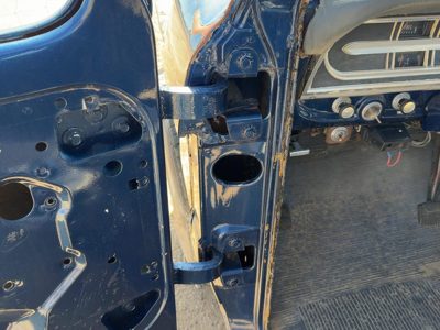 1967-1972 Ford F250 Driver Left Upper Lower Door Hinge Pair Set Oem C7Tz8122801B