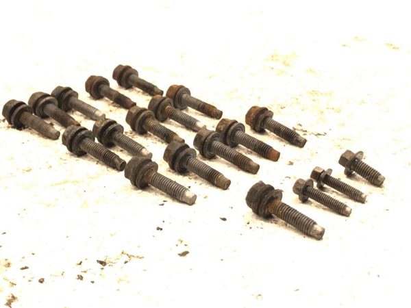 1998-2002 Lincoln Navigator Set Of Bolts For Engine Oil Pan Oem 5.4L Dohc — photo 2