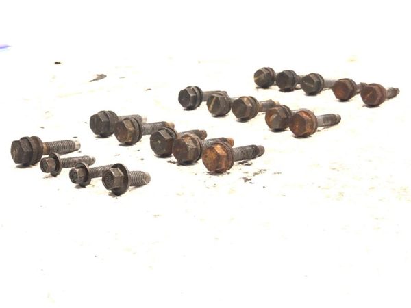 1998-2002 Lincoln Navigator Set Of Bolts For Engine Oil Pan Oem 5.4L Dohc — photo 6