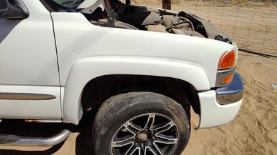 2005 GMC Sierra Fender RH 1500 Hd White 50U