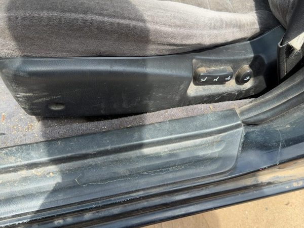 96-99 Nissan Maxima Driver Left Side Power Seat Switch With Trim Panel Oem Black — photo 3