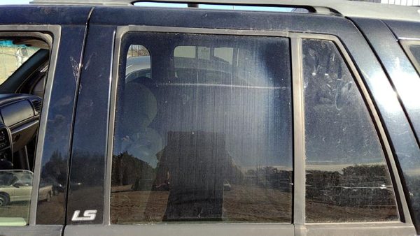2002-2009 Chevy Trail Blazer Driver Left Rear Side Window Door Glass Oem Back — photo 1