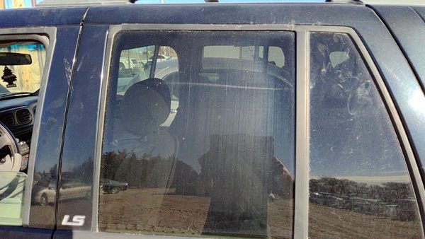 2002-2009 Chevy Trail Blazer Driver Left Rear Side Window Door Glass Oem Back — photo 3