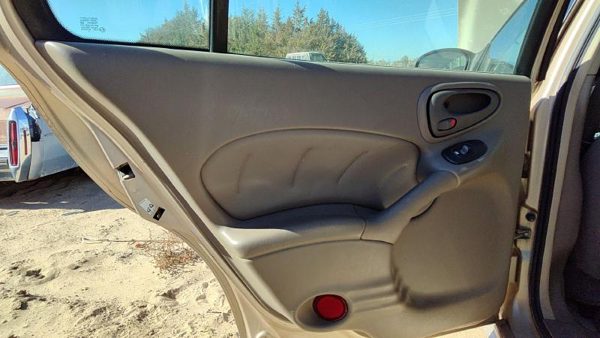 00-05 Grand Am Driver Left Rear Door Trim Panel With Switches Back Dark Taupe — photo 2