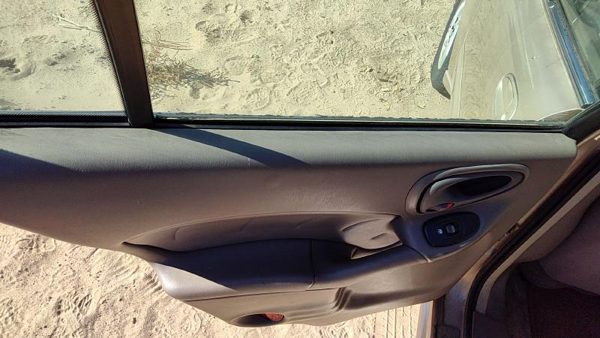 00-05 Grand Am Driver Left Rear Door Trim Panel With Switches Back Dark Taupe — photo 3