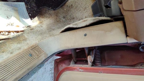 1985 Pontiac Sunbird Passenger Right Lower Sill Step Moulding Trim Panel Oem Tan — photo 2