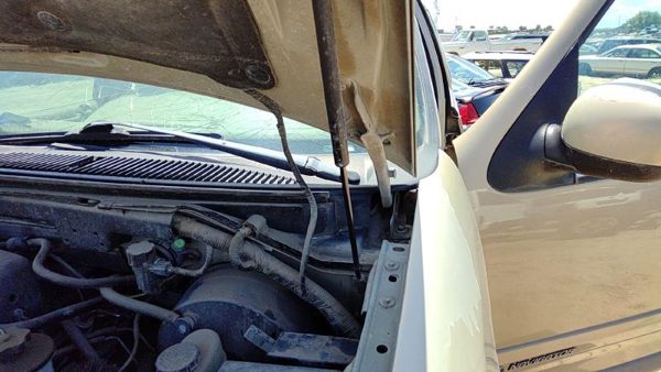 98-06 Lincoln Navigator Driver Left Hood Hinge Assembly Oem Gold Bi F65z16797ag — photo 2