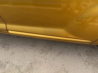 02-05 Pt Cruiser Passenger Right Front Moulding Door Trim Strip Inca Gold Py6
