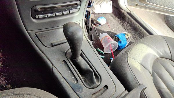 00-02 300M Floor Shifter Lever Assembly Shift Unit Automatic Transmission Black — photo 3