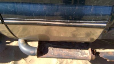 1999 F250 Super Duty Passenger Right Rear Moulding From Door Oem Back Trim Strip