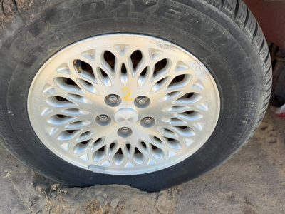 1996-1997 Chrysler Town & Country 16" Aluminum Wheel Oem Factory Rim #2 16X6-1/2