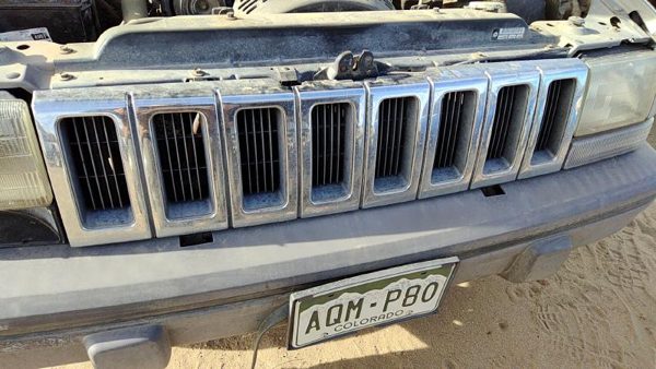 1993-1995 Jeep Grand Cherokee Front Grille Assembly Oem Chrome 55054890 — photo 1