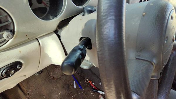 2002 Chrysler Pt Cruiser Turn Signal Switch Column Control Lever Headlight Oem — photo 2