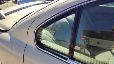 99-05 Grand Am Passenger Right Rear Vent Window Back Door Glass With Frame