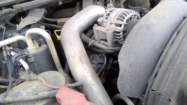 05-07 F350 Super Duty Passenger Right Intercooler Tube Cac Pipe 6.0L Powerstroke — photo 5