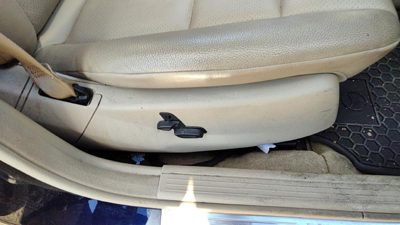 12-14 Mercedes C300 Passenger Right Side Power Seat Switch With Trim Panel Beige