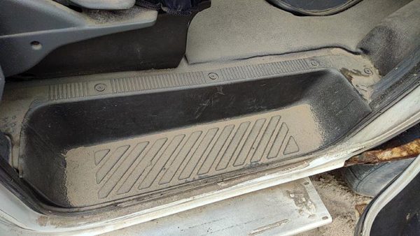 94-96 Ford Van E250 Passenger Right Lower Sill Step Moulding Trim Panel Oem Gray — photo 1