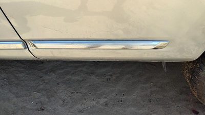 2011-2015 Nissan Rogue Driver Left Rear Moulding From Door Oem Back Trim Strip