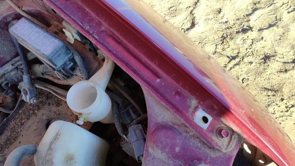 1994-1997 Ford Aspire Windshield Washer Fluid Reservoir With Pump Oem Wiper Tank — photo 3