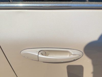 00-06 Ls Passenger Right Front Outside Door Handle Oem Ivory Parchment Hc