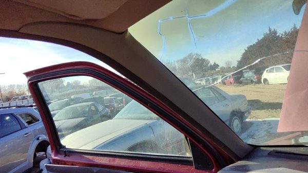 95-97 Nissan Hardbody Driver Left A Pillar Trim Windshield Post Panel Oem Gray — photo 2