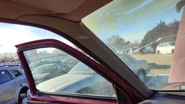 95-97 Nissan Hardbody Driver Left A Pillar Trim Windshield Post Panel Oem Gray — photo 1