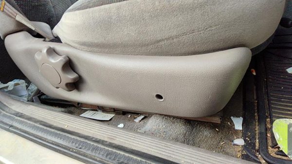 1997 Ford Contour Passenger Right Side Seat Trim Panel Oem Ul Tan — photo 2