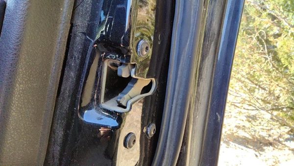 2006-2012 Ford Fusion Passenger Right Front Door Latch With Rods/Cables Oem — photo 2