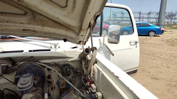 1981-1993 Dodge Ram W250 Driver Left Hood Hinge Assembly Oem White 55027101 — photo 3