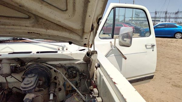 1981-1993 Dodge Ram W250 Driver Left Hood Hinge Assembly Oem White 55027101 — photo 4