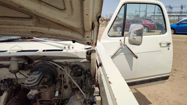 1981-1993 Dodge Ram W250 Driver Left Hood Hinge Assembly Oem White 55027101 — photo 5