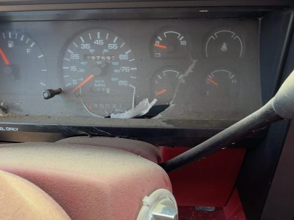 1989-1993 Dodge Dakota Speedometer Cluster Instrument Gauges Panel Oem Dash — photo 1