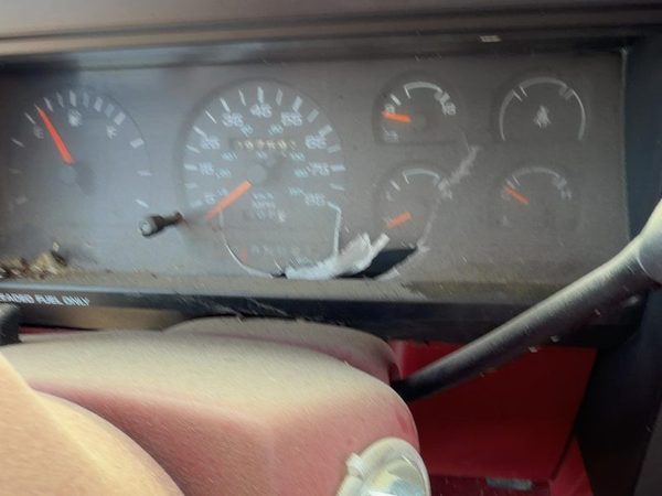 1989-1993 Dodge Dakota Speedometer Cluster Instrument Gauges Panel Oem Dash — photo 2