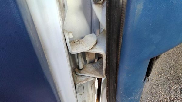 1992-1996 Ford F150 Driver Left Upper Lower Door Hinge Pair Set Oem — photo 3