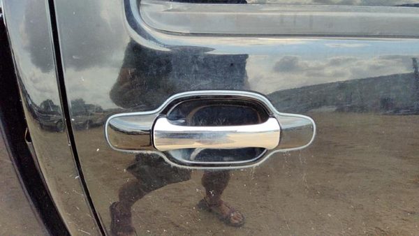 2004-2012 Gmc Canyon Passenger Right Rear Outside Door Handle Oem Back Black 41U — photo 3