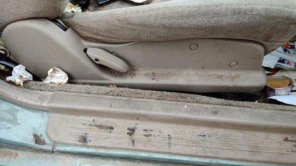 00-04 Legacy Outback Passenger Right Side Seat Trim Panel Oem Tan — photo 6
