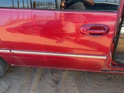 1996 Chrysler Town and Country Rear Door RH Candy Apple Red PH2
