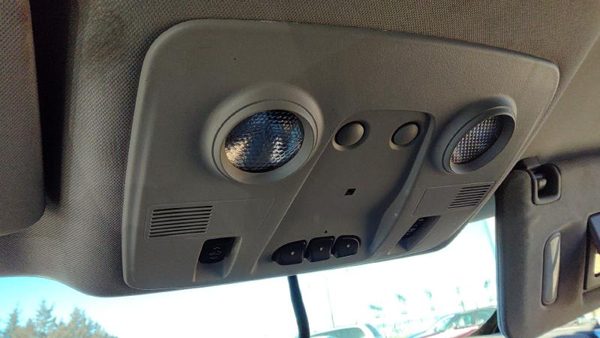 2007-2014 Gmc Acadia Center Overhead Console Oem Dome Light Map Lamp Cubby Black — photo 2