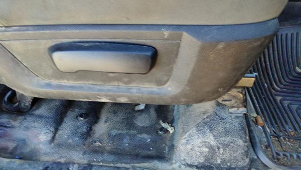 13-18 Dodge Ram 4500 Passenger Right Side Seat Trim Panel Oem Gray X8 — photo 4