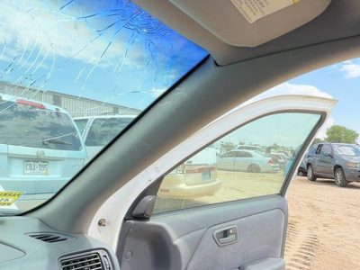 97-01 Camry Passenger Right A Pillar Trim Windshield Post Panel Oem Gray Fb19