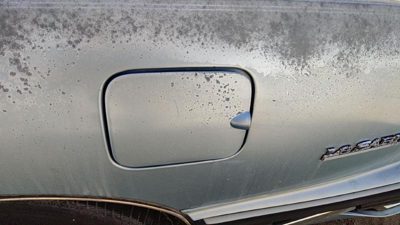1992-1996 Buick Lesabre Fuel Tank Door With Hinge Gas Lid Oem Filler Blue