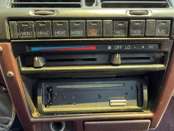 86-89 Honda Accord Lx Temperature Control Module In Dash Heater Ac Head Unit Oem — photo 2