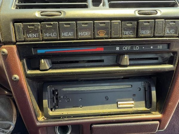 86-89 Honda Accord Lx Temperature Control Module In Dash Heater Ac Head Unit Oem — photo 1