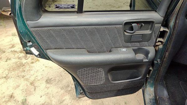 1995-1997 S10 Blazer Driver Left Rear Door Trim Panel With Switches Back Gray — photo 2