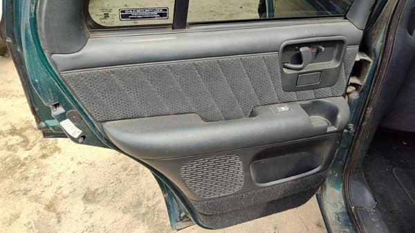 1995-1997 S10 Blazer Driver Left Rear Door Trim Panel With Switches Back Gray — photo 3