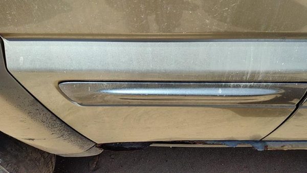 04 Liberty Passenger Right Rear Moulding From Door Oem Back Trim Strip Khaki Pjc — photo 2