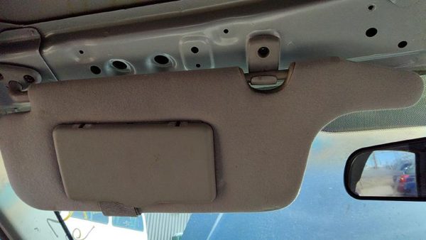 2002-2005 Subaru Legacy Driver Left Sun Visor Oem Gray 92011Ae35bob — photo 4