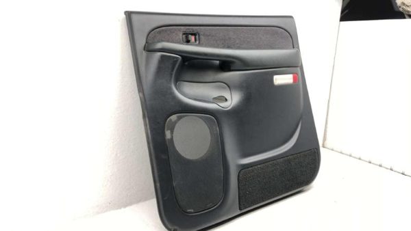 01 02 Sierra 2500 Hd Passenger Right Rear Door Panel With Switches Graphite 12D — photo 4