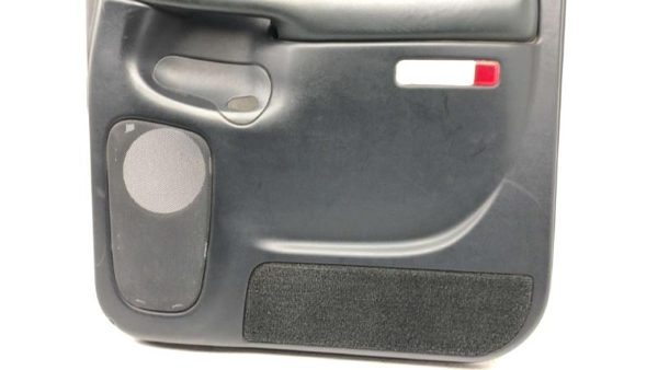 01 02 Sierra 2500 Hd Passenger Right Rear Door Panel With Switches Graphite 12D — photo 7