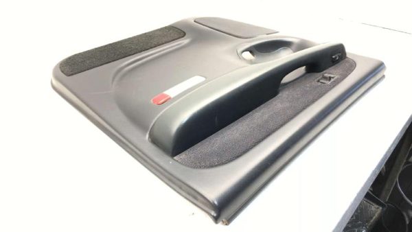 01 02 Sierra 2500 Hd Passenger Right Rear Door Panel With Switches Graphite 12D — photo 9